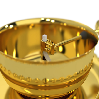 Shree Akhand Jyot Diya & Cover - Brass (पीतल) - PACK of 2- Premium Quality  ✅ | BUY1 GET1 - LAST DAY OFFER 🔥