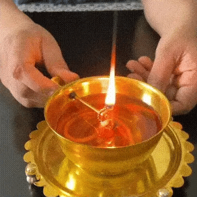 Shree Akhand Jyot Diya & Cover - Brass (पीतल) - PACK of 2- Premium Quality  ✅ | BUY1 GET1 - LAST DAY OFFER 🔥